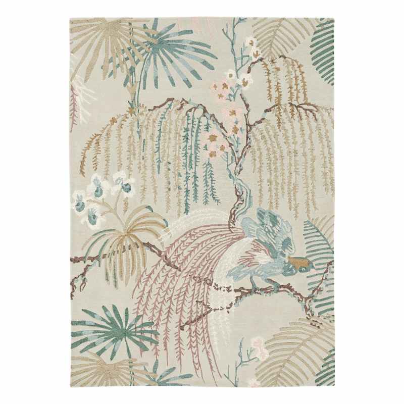 Rain Forest Rugs 50701 in Orchid Grey by Sanderson