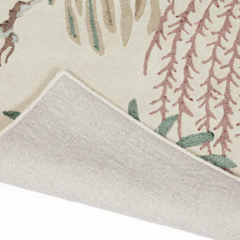 Rain Forest Rugs 50701 in Orchid Grey by Sanderson