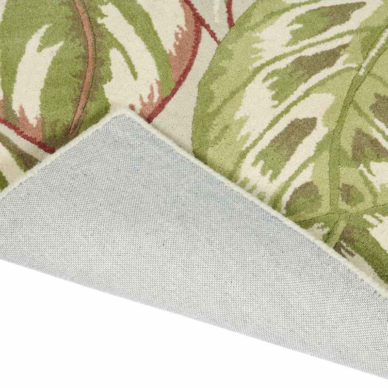 Calathea Rugs 50807 in Olive by Sanderson