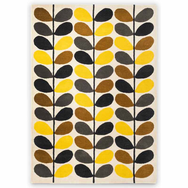 Multi Stem Rugs 061506 in Brown by Orla Kiely