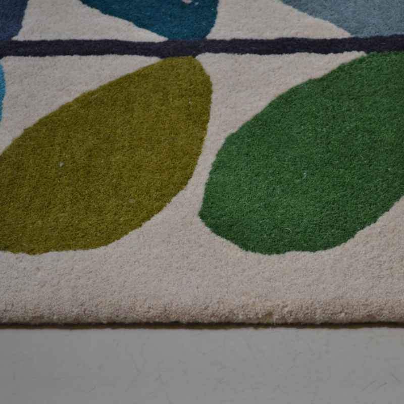 Multi Stem Rugs 59507 in Kingfisher by Orla Kiely