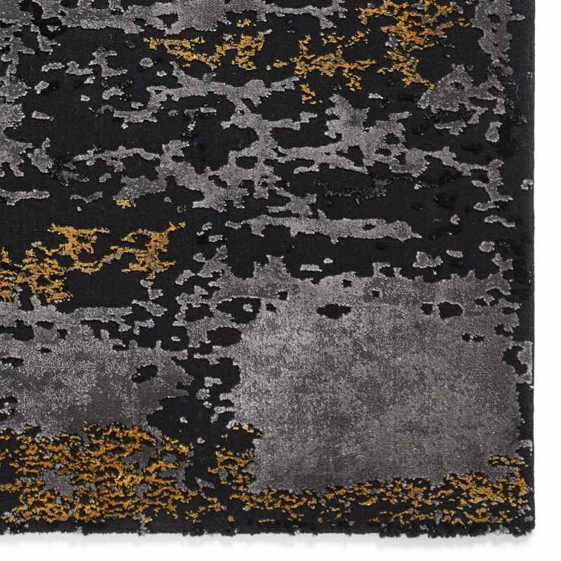Craft 19788 Abstract Rugs Black Gold