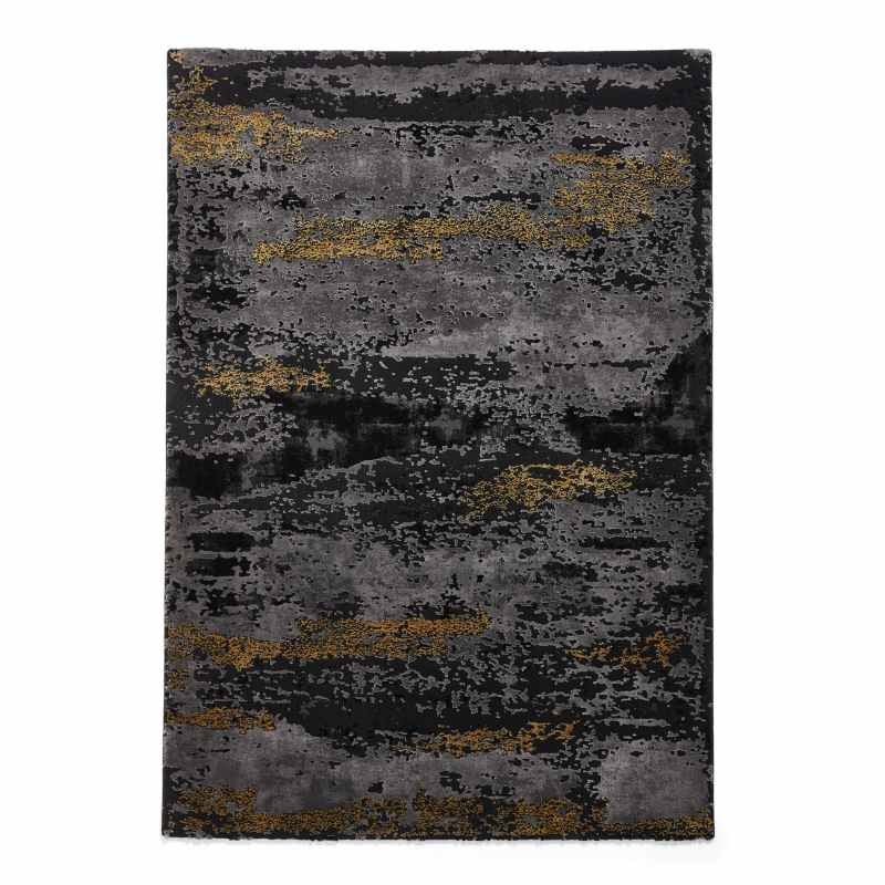 Craft 19788 Abstract Rugs Black Gold