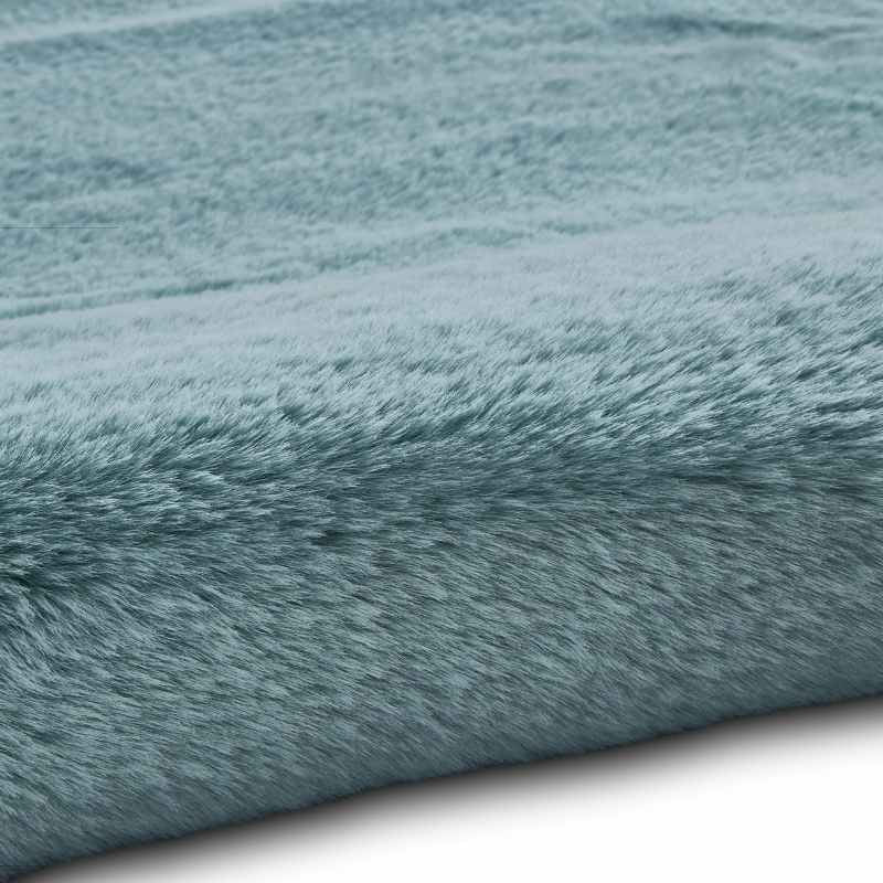 Teddy Shaggy Rugs in Blue