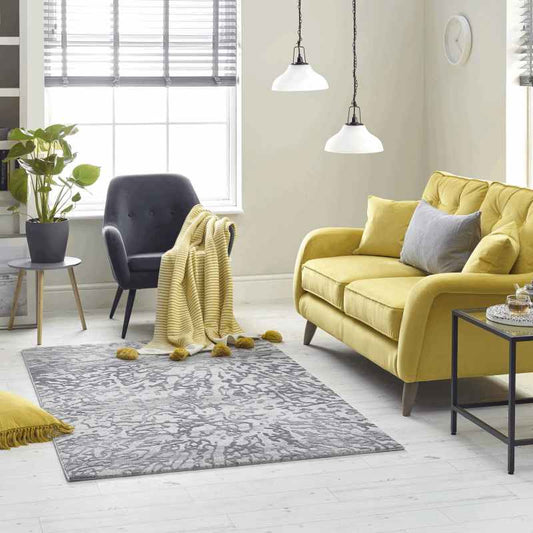 High Rise Rugs 6321A in Grey