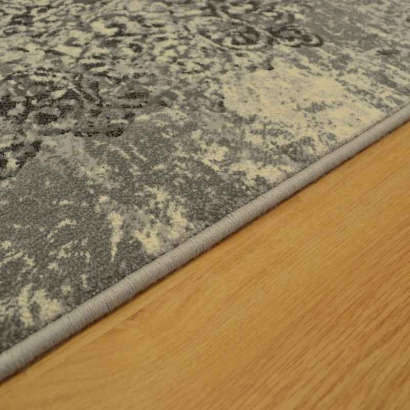 Galleria Traditional Medallion 63375 9676 Rugs in Grey