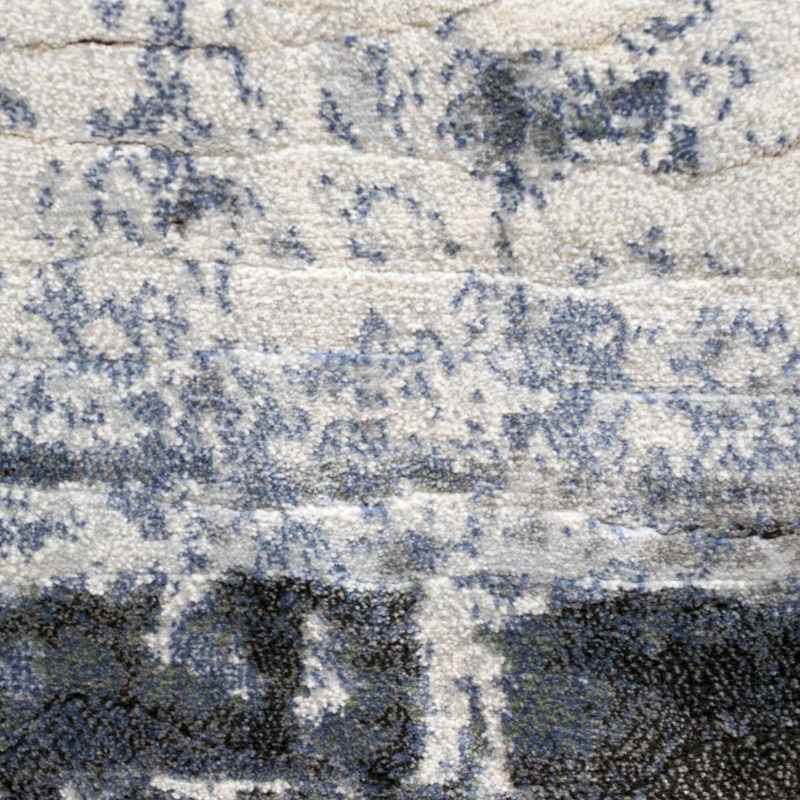 Galleria Abstract 63378 6656 Runner Rugs in Grey
