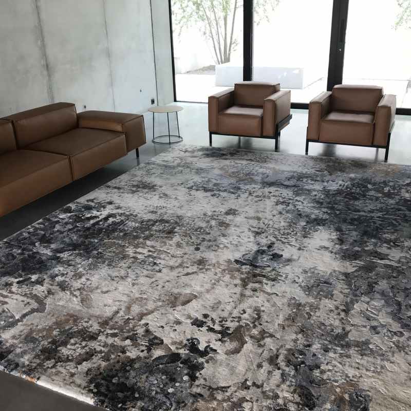 Galleria Abstract 63395 7656 Rugs in Grey Multi