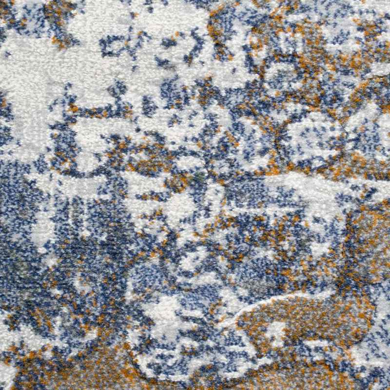 Galleria Abstract Circle 63395 7656 Rugs in Grey Multi