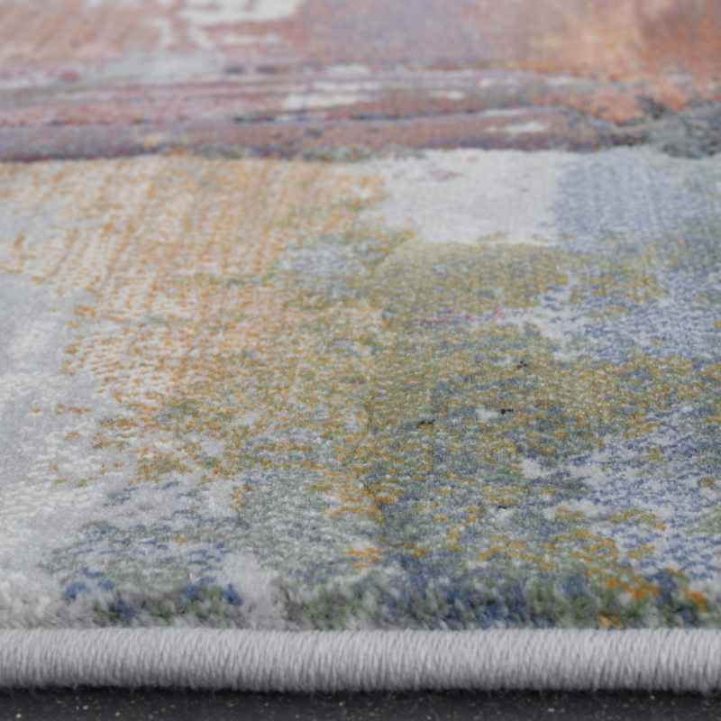 Galleria Abstract 63504 6626 Rugs in Green Multi