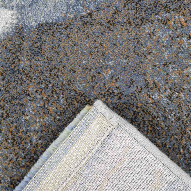 Galleria Abstract 63529 2626 Runner Rugs in Slate Grey Multi