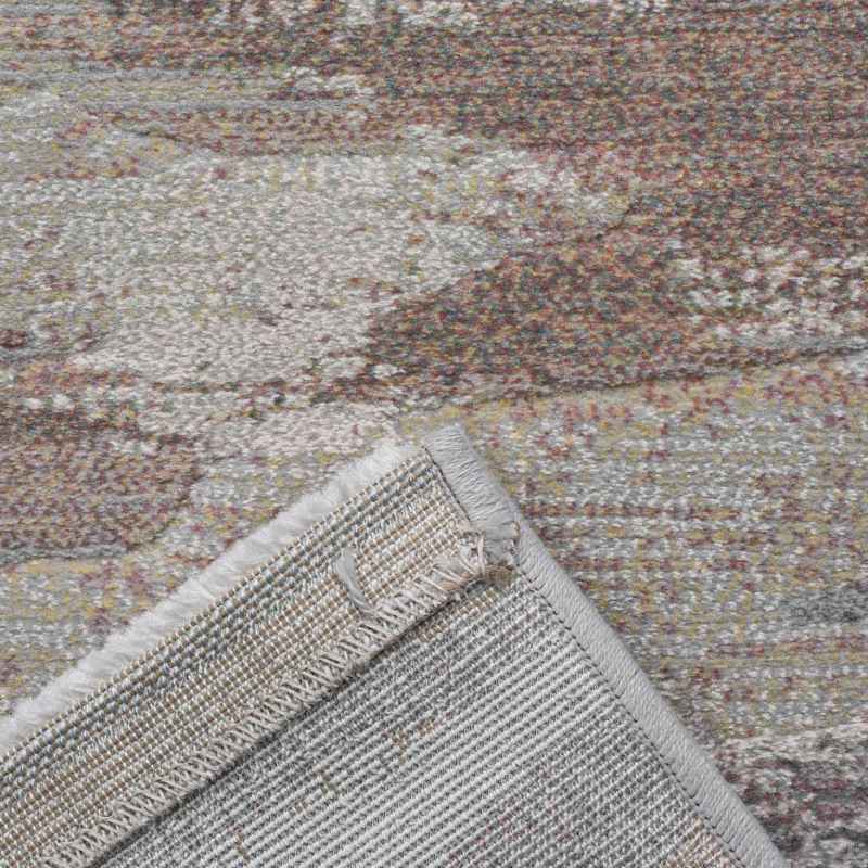 Galleria Abstract Textured 63742 3747 Rugs in Dove Grey