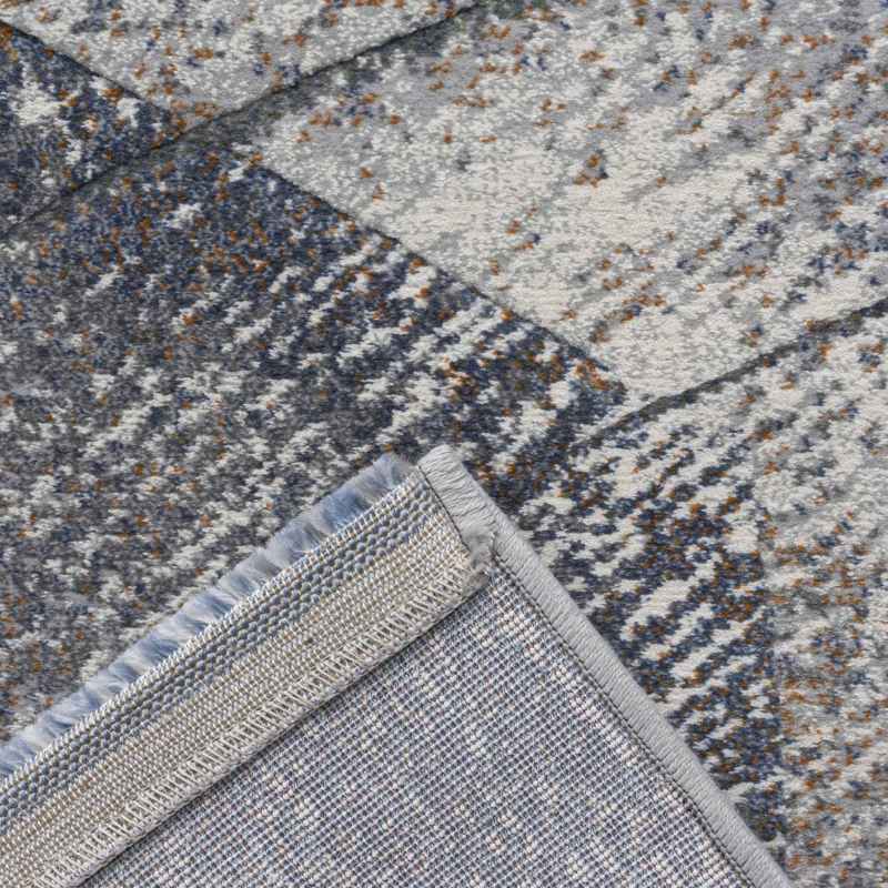 Galleria Modern Abstract 63763 7656 Rugs in Blue