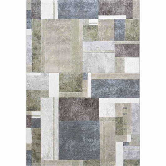 Galleria Modern Geometric 63764 5250 Rugs in Blue