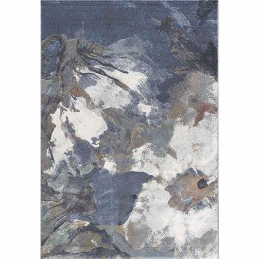 Galleria Modern Abstract Rugs 63807 2626 in Blue