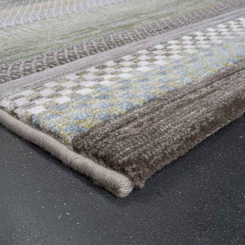 Galleria Stripe Geometric Rugs 63844 5250 in Multi