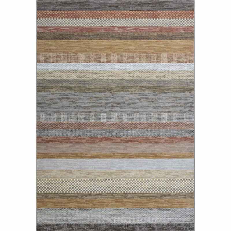 Galleria Stripe Geometric Rugs 63844 9248 in Multi