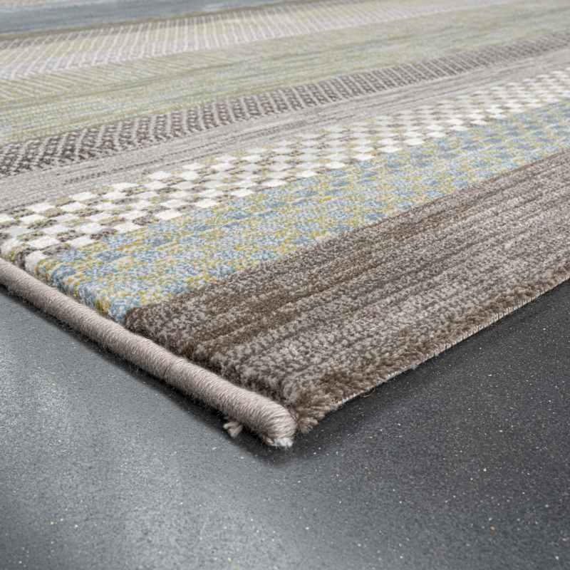 Galleria Stripe Runner Rugs 63844 5250 in Multi