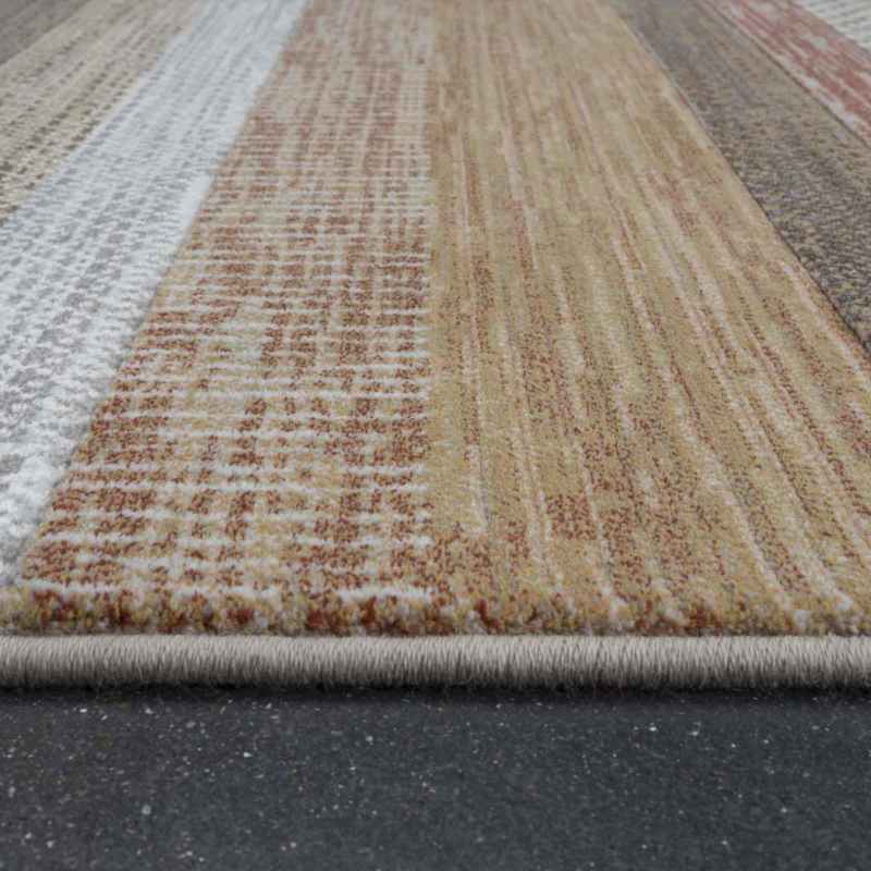 Galleria Stripe Runner Rugs 63844 9248 in Multi