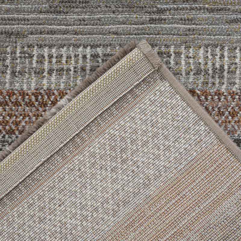 Galleria Stripe Runner Rugs 63844 9248 in Multi