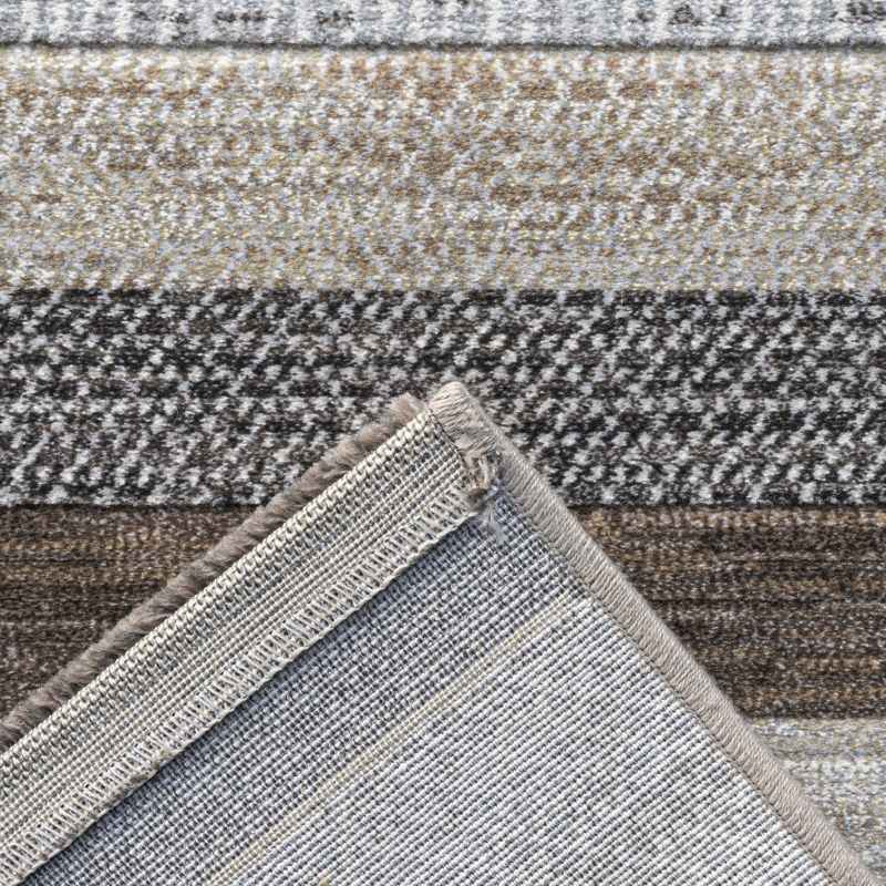 Galleria Stripe Runner Rugs 63844 9293 in Multi