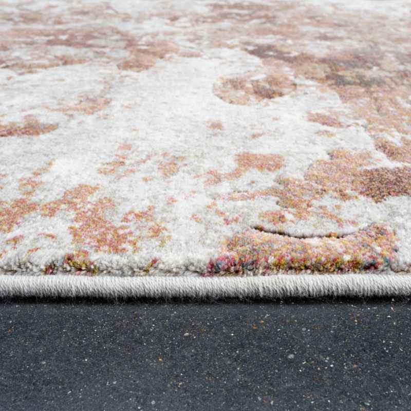 Galleria Modern Abstract Rugs 63872 6280 in Orange