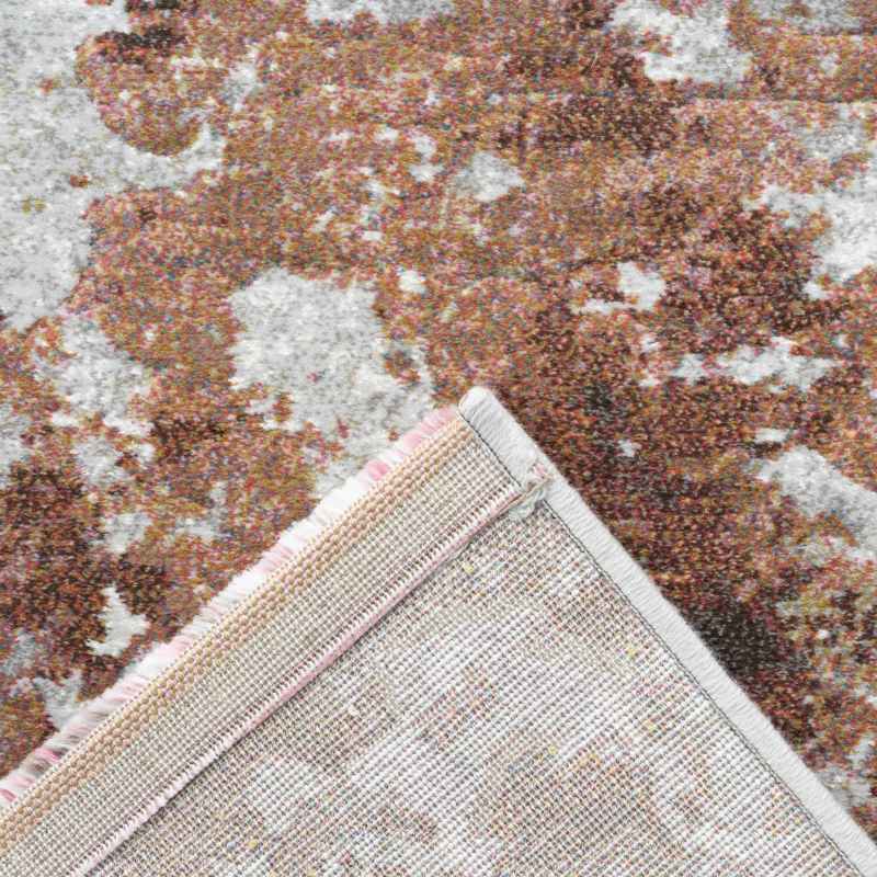 Galleria Modern Abstract Rugs 63872 6280 in Orange