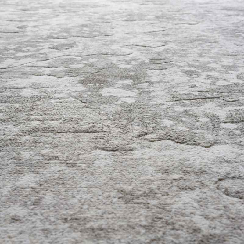 Galleria Modern Abstract Rugs 63872 6575 in Light Grey