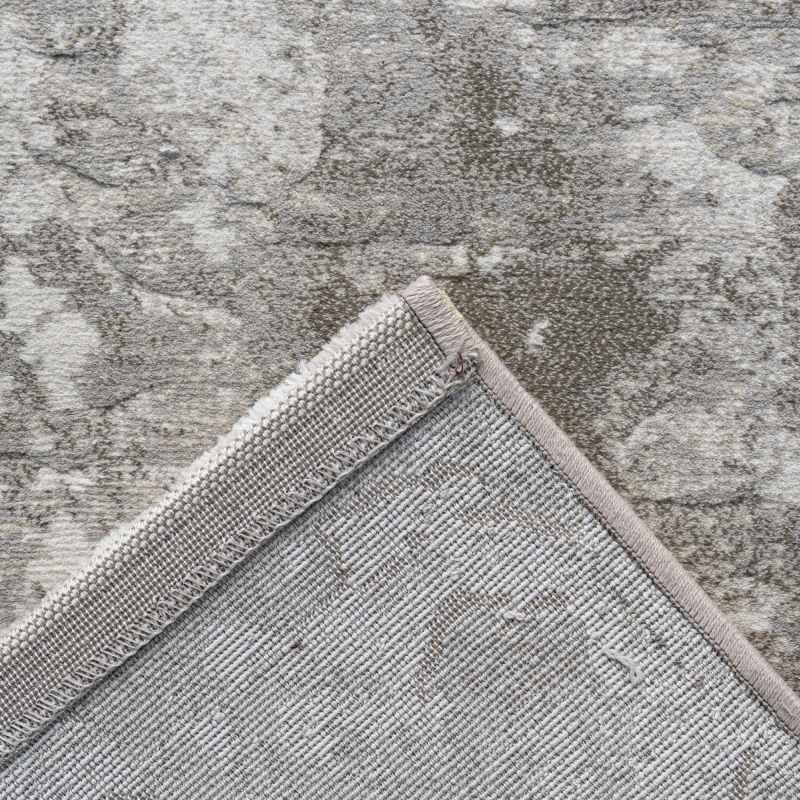 Galleria Modern Abstract Rugs 63872 6575 in Light Grey