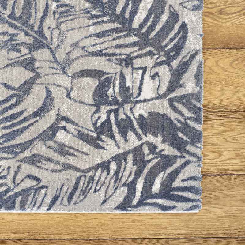 High Rise Rugs 6467A in Grey Blue
