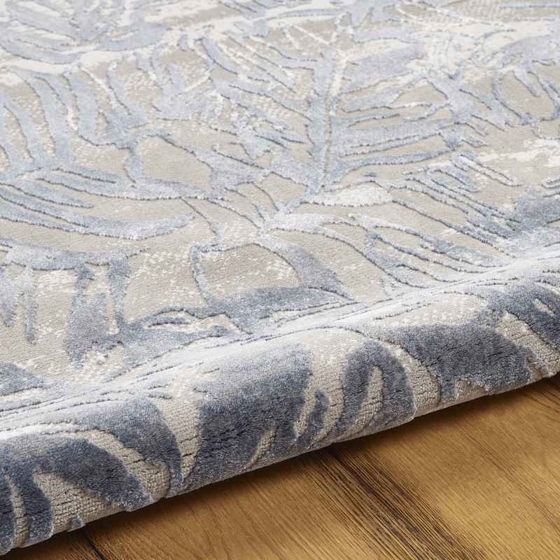 High Rise Rugs 6467A in Grey Blue
