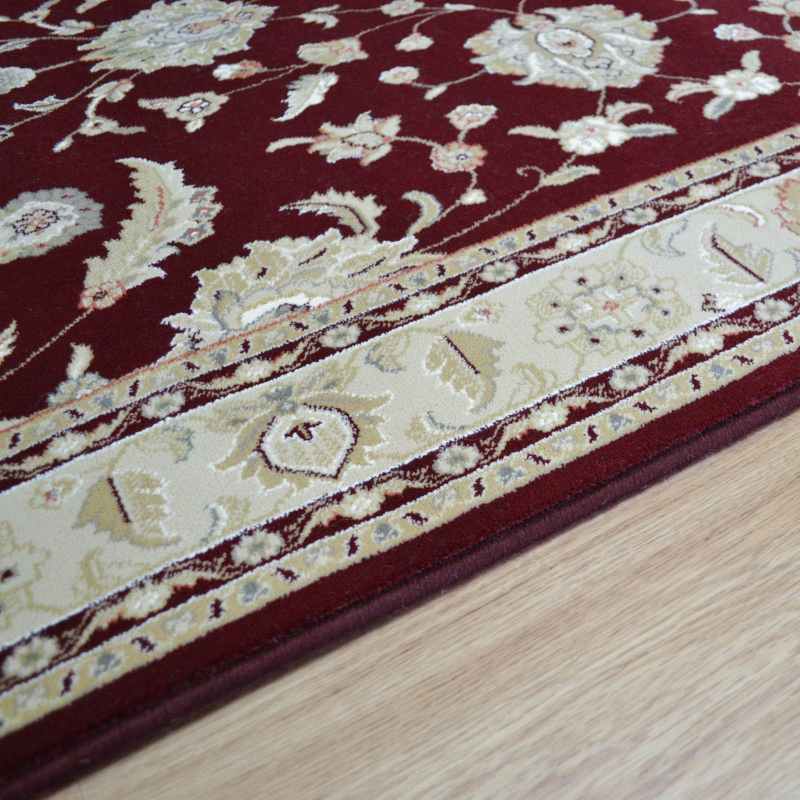 Noble Art Traditional Bordered Rugs 65124 390 in Red