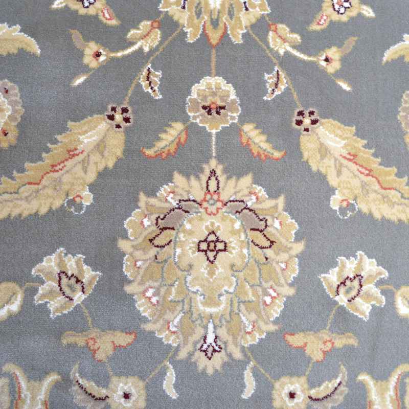 Noble Art Traditional Bordered Rugs 65124 490 in Green