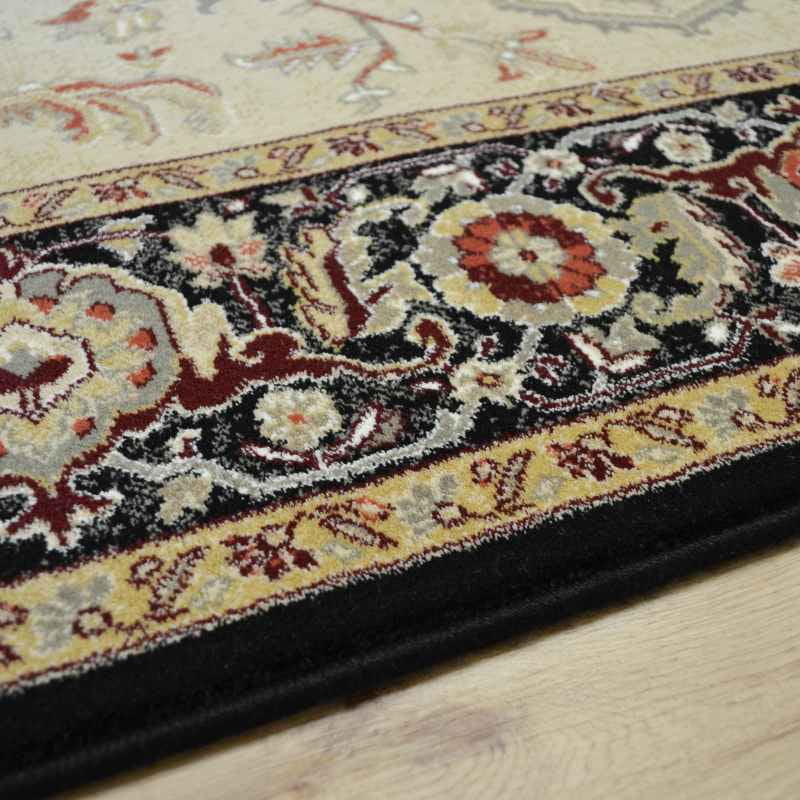 Noble Art Rugs 65140 190 in Beige and Black
