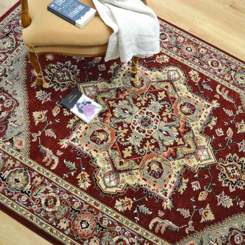Noble Art Rugs 65140 390 in Red