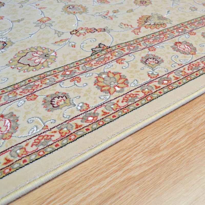 Noble Art Traditional Bordered Rugs 6529 190 in Cream