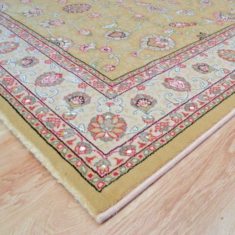 Noble Art Traditional Bordered Rugs 6529 790 Gold