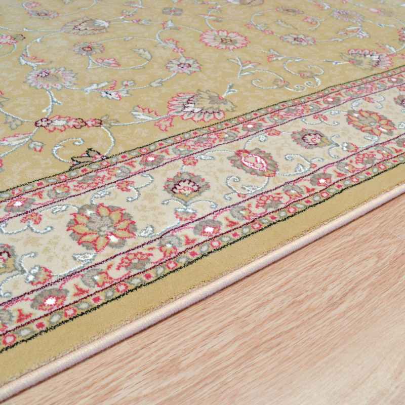 Noble Art Traditional Bordered Rugs 6529 790 Gold