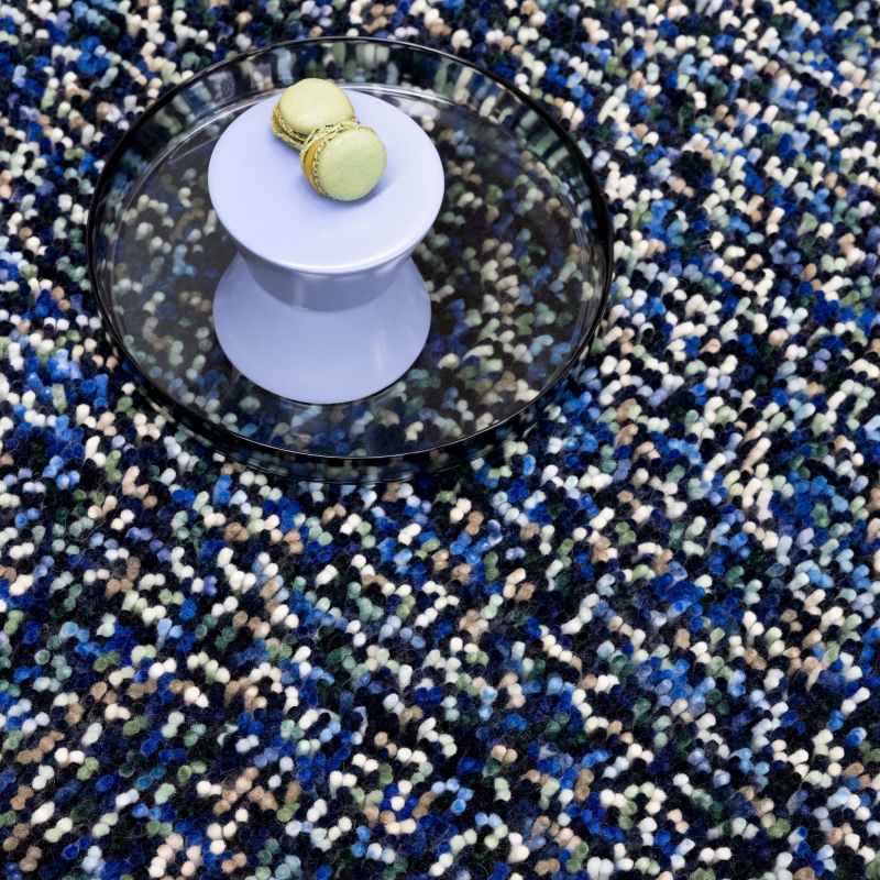 Pop Art Shaggy Rugs 66908 by Brink & Campman in Blue