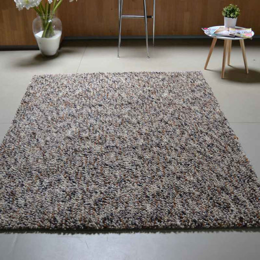 Dots 170401 Shaggy Wool Designer Rugs by Brink and Campman