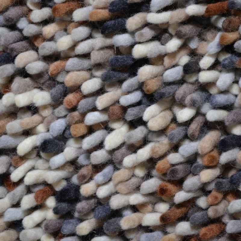 Dots 170401 Shaggy Wool Designer Rugs by Brink and Campman