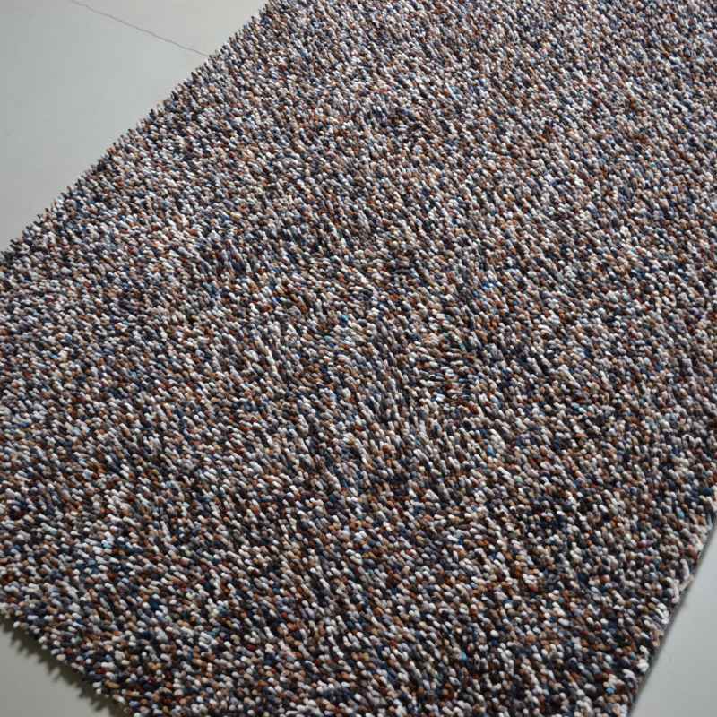 Dots 170405 Shaggy Wool Designer Rugs by Brink and Campman