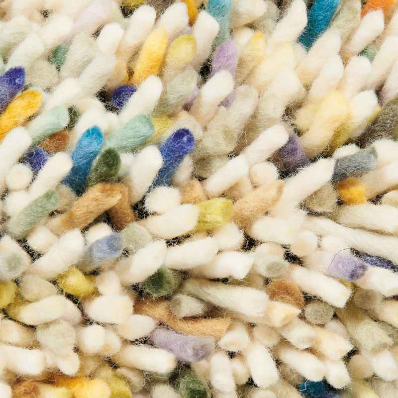 Dots 170411 Shaggy Wool Designer Rugs by Brink and Campman