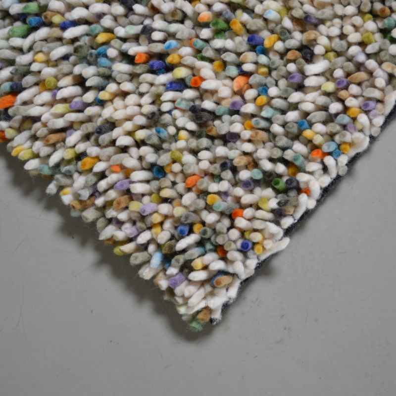 Dots 170411 Shaggy Wool Designer Rugs by Brink and Campman