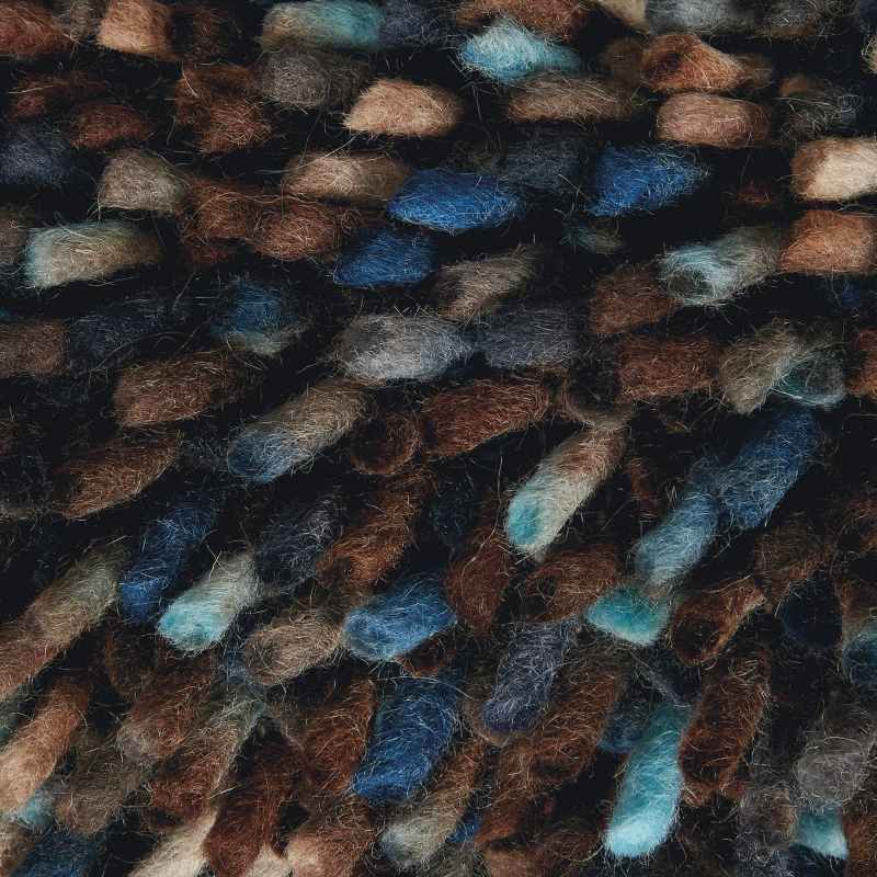 Dots 170515 Shaggy Wool Designer Rugs by Brink and Campman