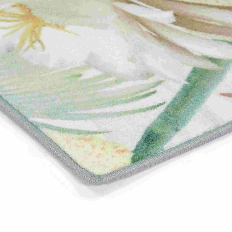Woodlands Botanical Flower Print Rugs 53507 by Ted Baker in Multi