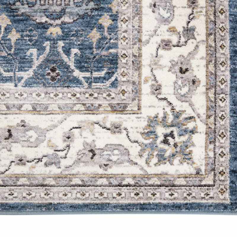 Traditional Empire Rug By Concept Loom EMP06 in Cobalt Blue