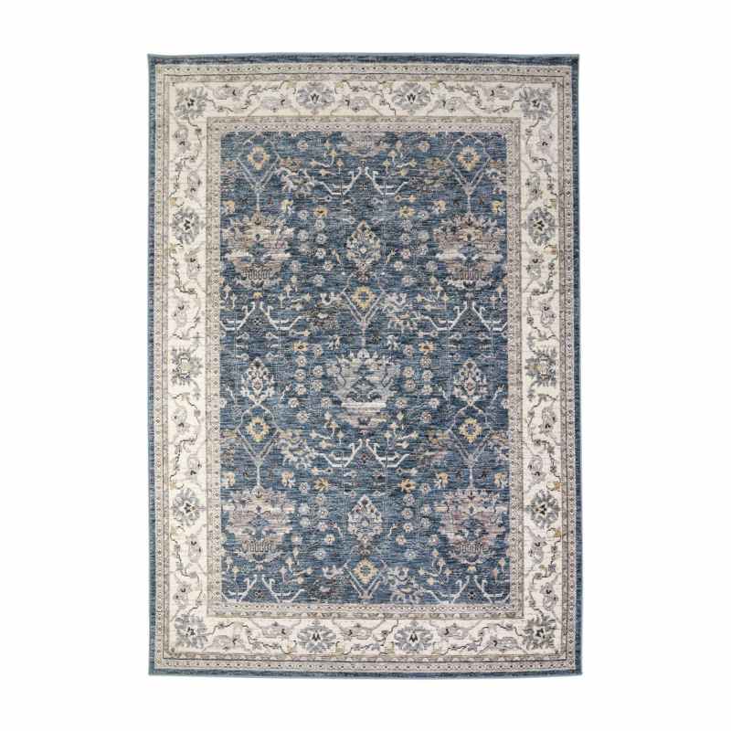 Traditional Empire Rug By Concept Loom EMP06 in Cobalt Blue