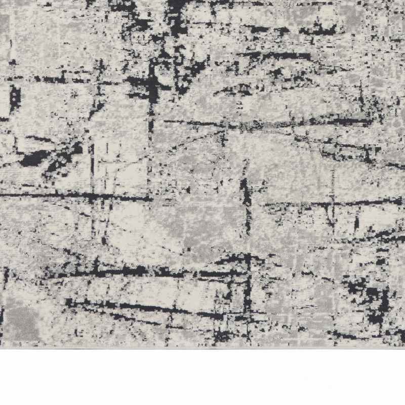 Calvin Klein Vapor Designer Abstract Rugs CK972 Ivory Grey