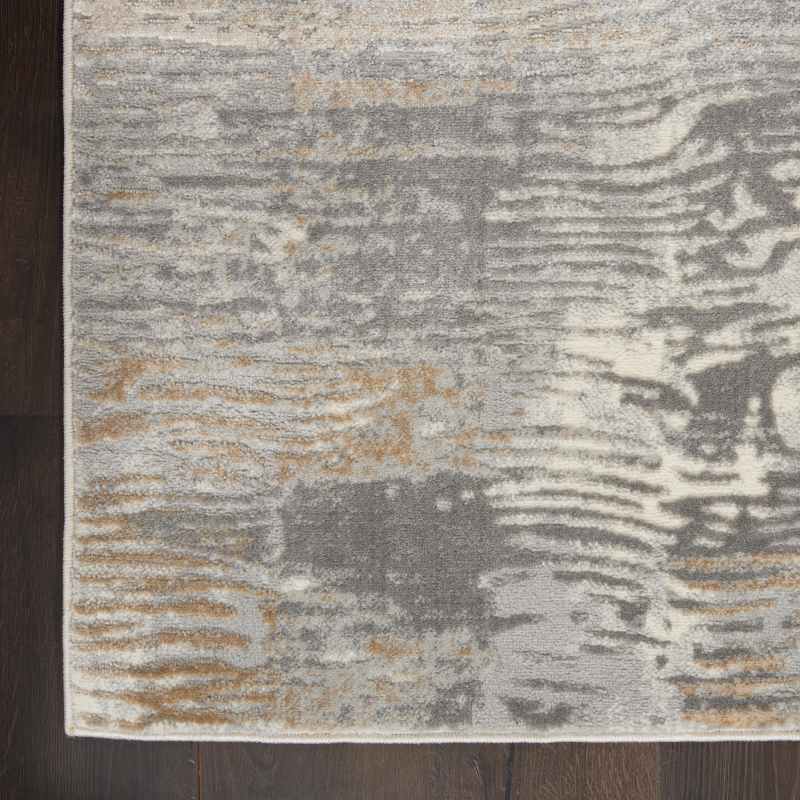 Solace Designer Hallway Runner SLA01 in Ivory Beige by Nourison